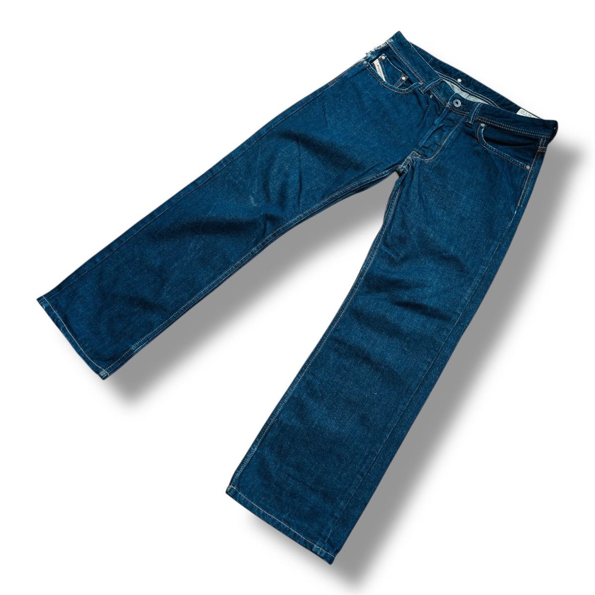 Diesel Distressed Pocket DIESEL Larkee Regular Cut Hard Jeans Size US 30 / EU 46 - 5 Thumbnail