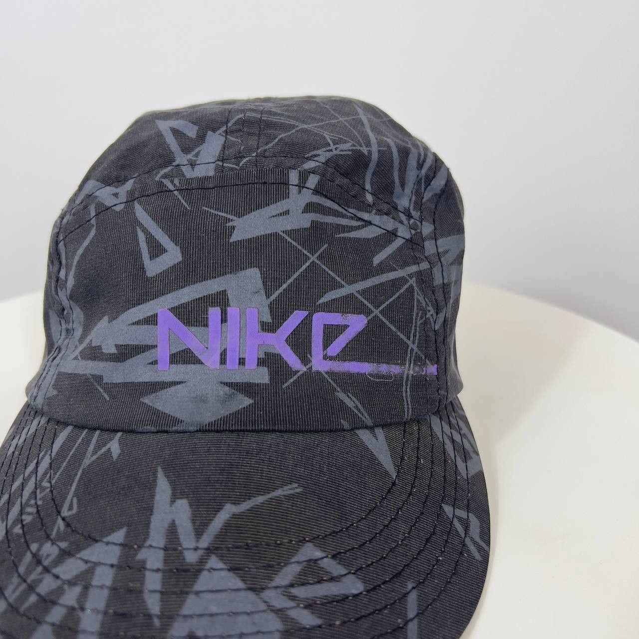 Nike Nike Vintage Cap 5 panel Size S/M Men's Black Size ONE SIZE - 5 Thumbnail