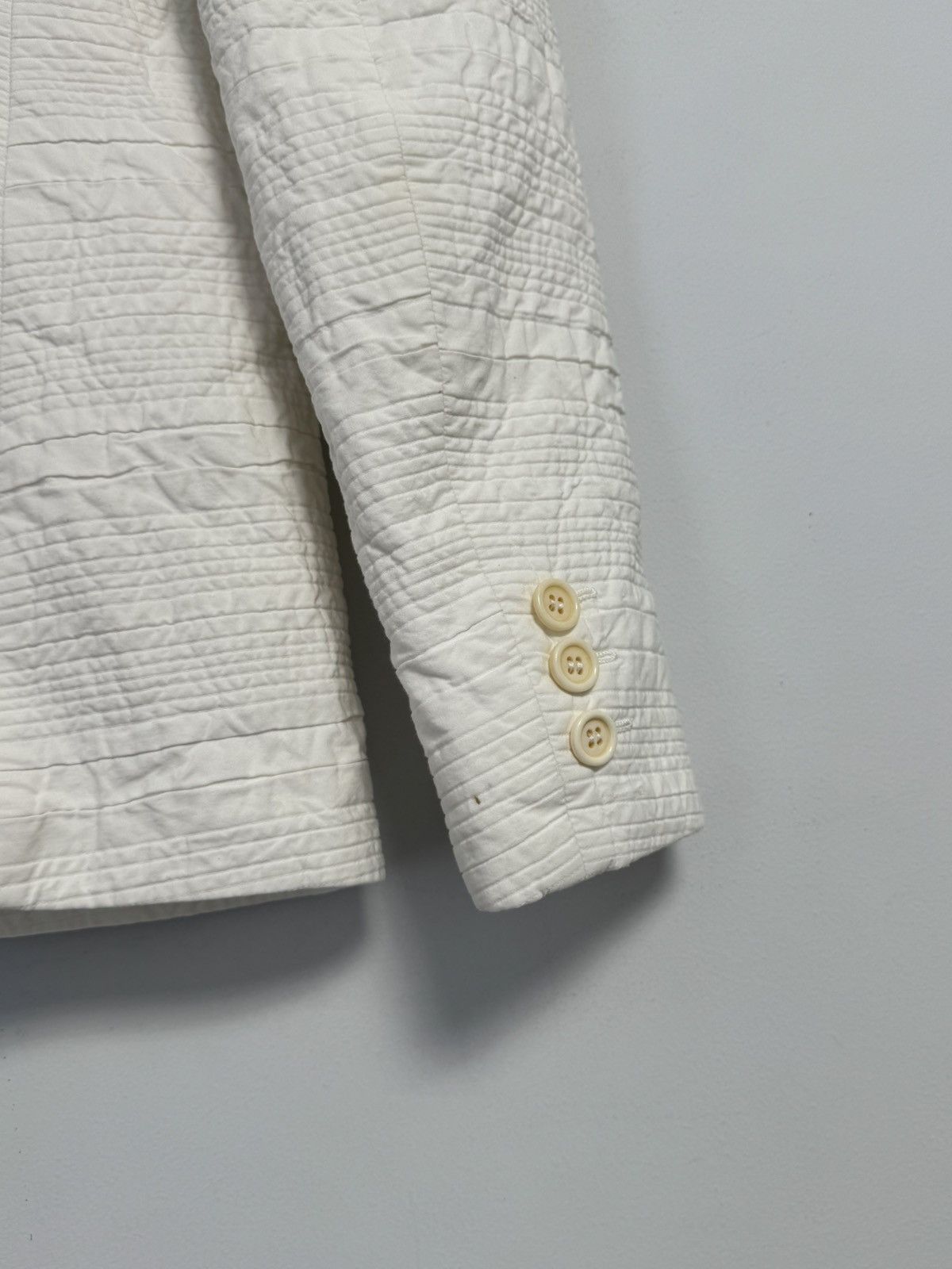 Prada Prada Women’s Jacket Blazer Luxury White Size M / US 6-8 / IT 42-44 - 18 Thumbnail