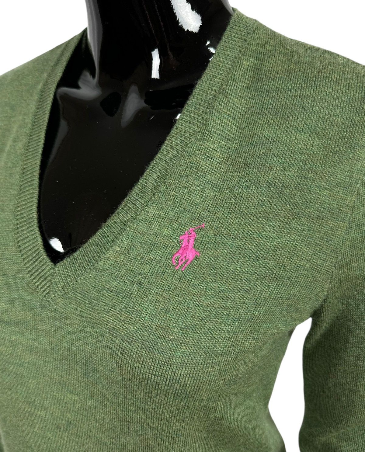 Ralph Lauren Sport Ralph Lauren Sport V-Neck Lana Wool Sweater size S Size S / US 4 / IT 40 - 5 Thumbnail