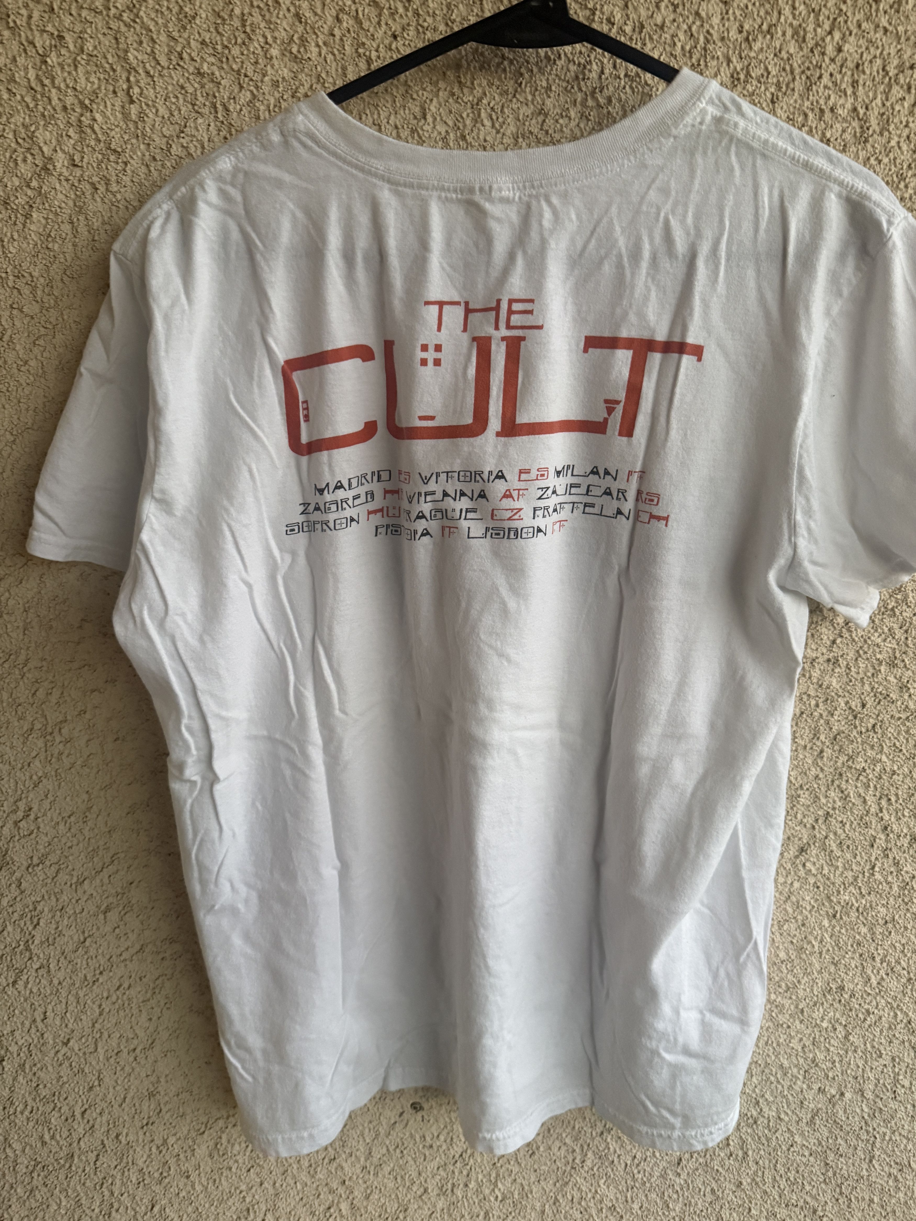Other 00s The Cult Europe Tour Wing Logo Tee — White — L Size US L / EU 52-54 / 3 - 2 Thumbnail