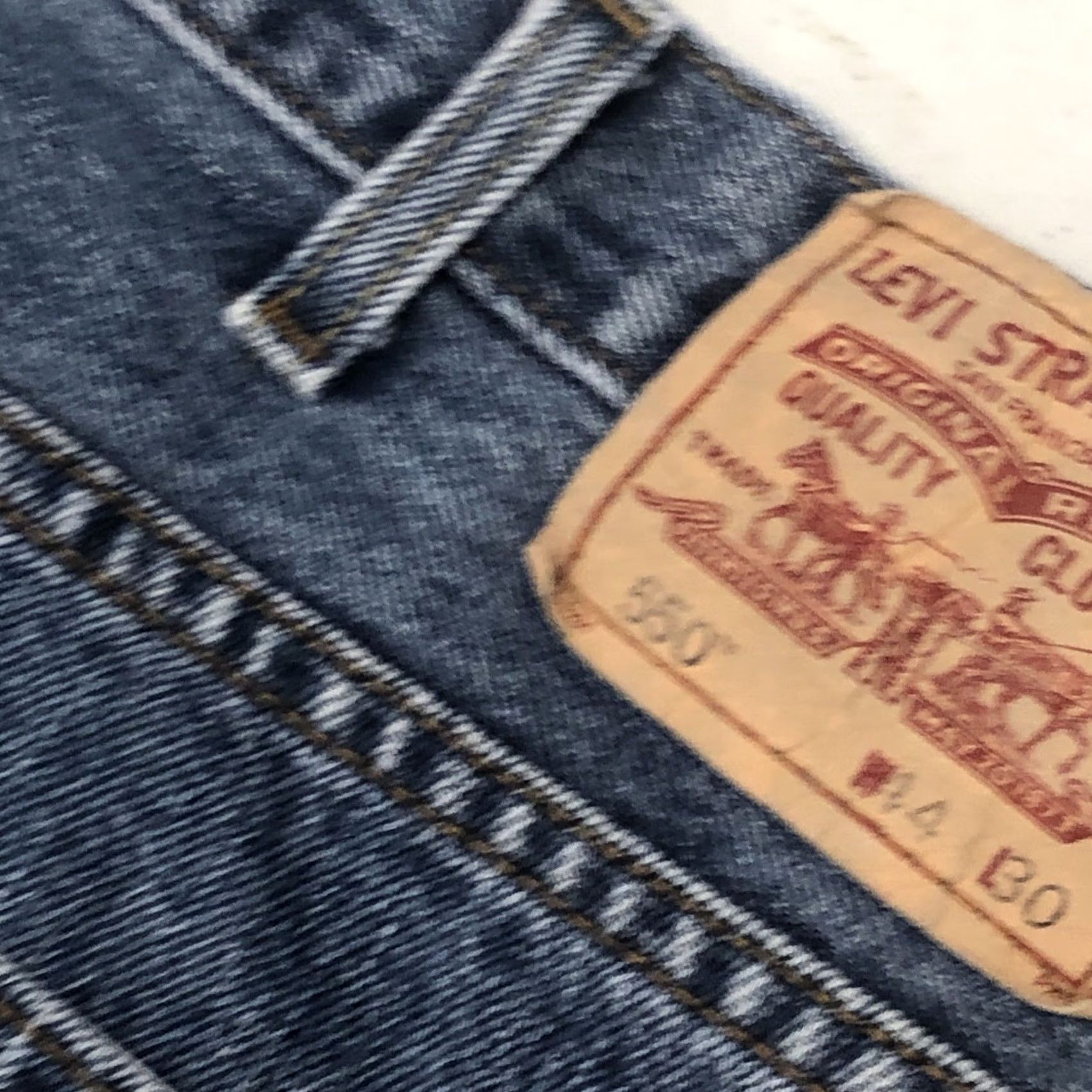 Levi's Levi's 550 Relaxed Fit Straight Jeans Blue 42x29 Men Size US 42 / EU 58 - 2 Thumbnail