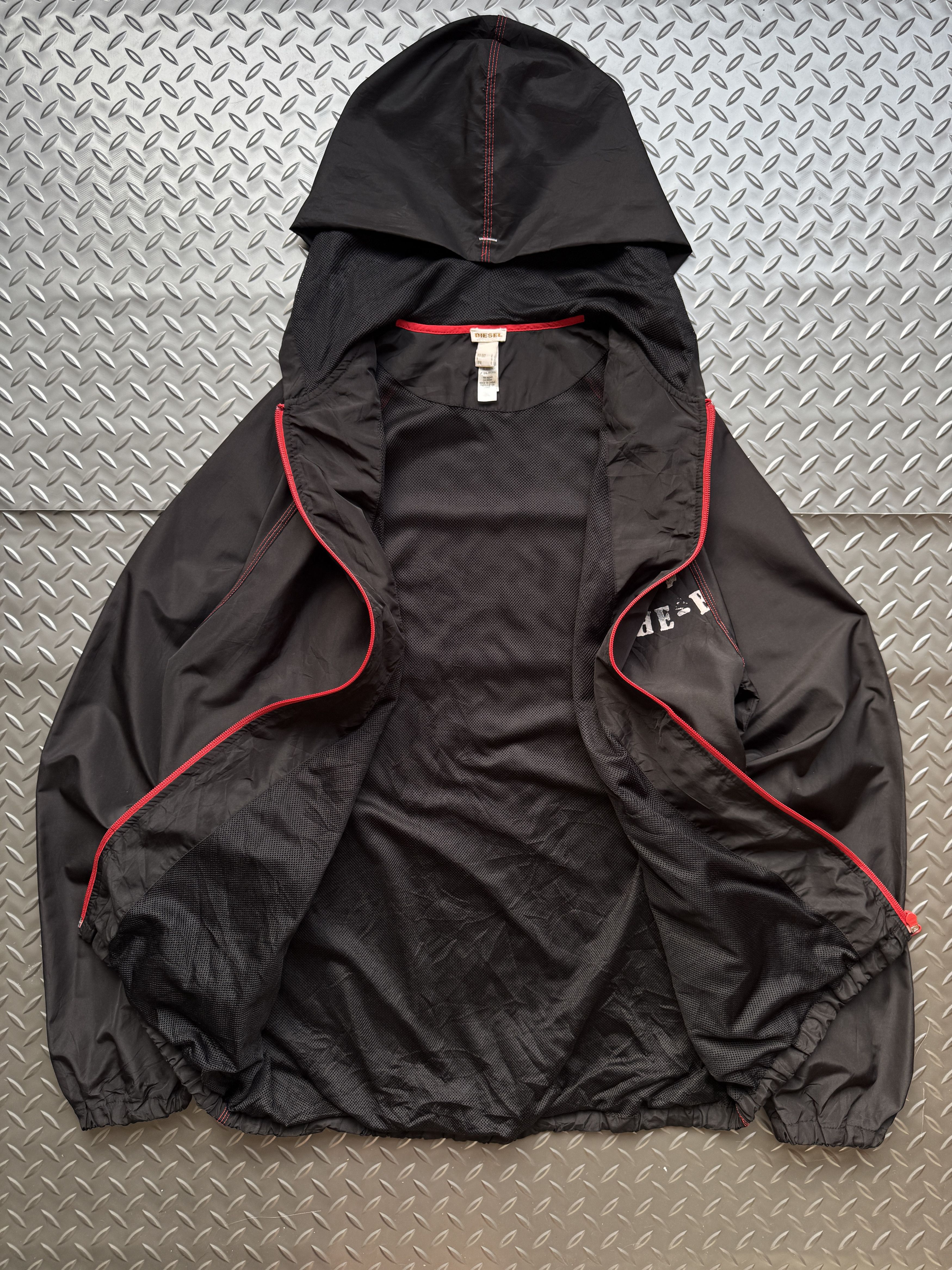Diesel Diesel Graphic Hooded Jacket – Y2K Archive Size US L / EU 52-54 / 3 - 4 Thumbnail