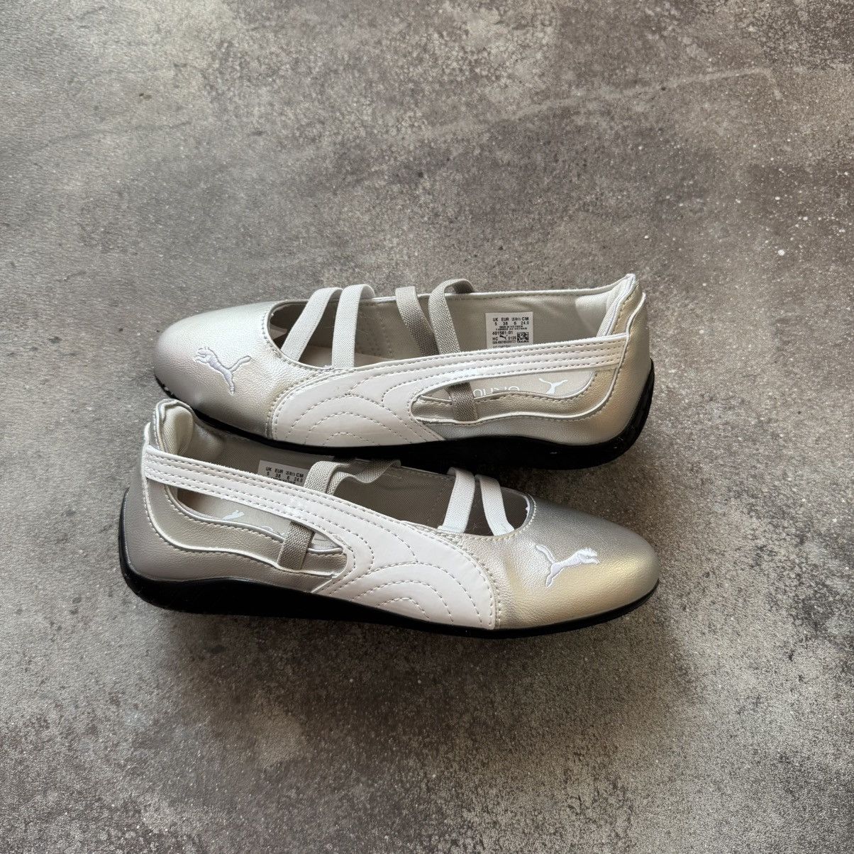 靴 puma 00s ballet shoes Puma 2000s Archive Ballet Flats 38 – darina`s garms
