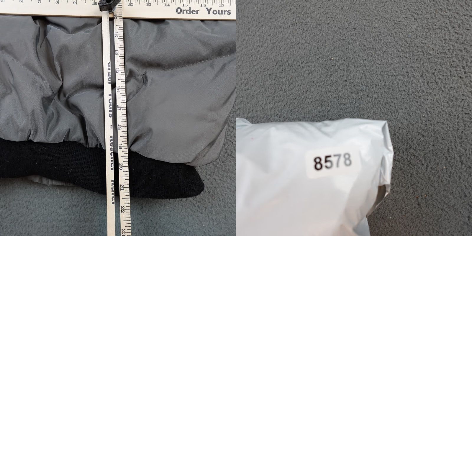 The North Face VINTAGE The North Face Jacket Mens Medium Gray Down Puffer Bomber USA 80s Size M / US 6-8 / IT 42-44 - 9 Thumbnail
