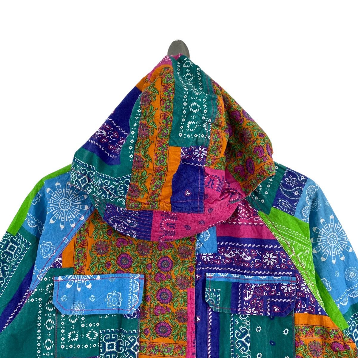 Japanese Brand TITICACA Japanese Brand Sashiko Patches Overprint Multi Size US M / EU 48-50 / 2 - 2 Thumbnail