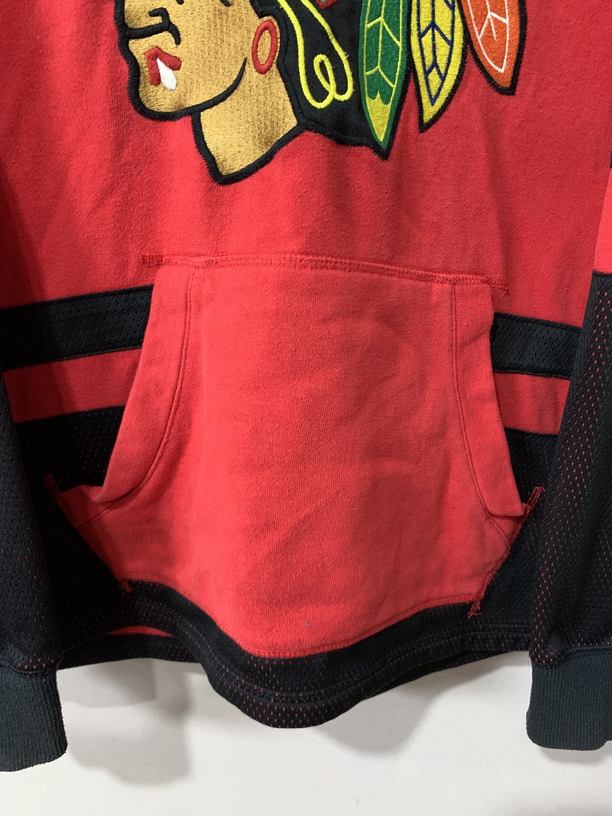 NHL Chicago Blackhawks Vintage Hockey Hoodie Jacket CCM NHL Sz S Size US S / EU 44-46 / 1 - 6 Thumbnail