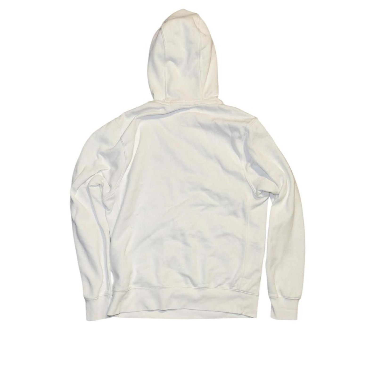 Nike Nike embroidered hoodie white Size US M / EU 48-50 / 2 - 2 Thumbnail