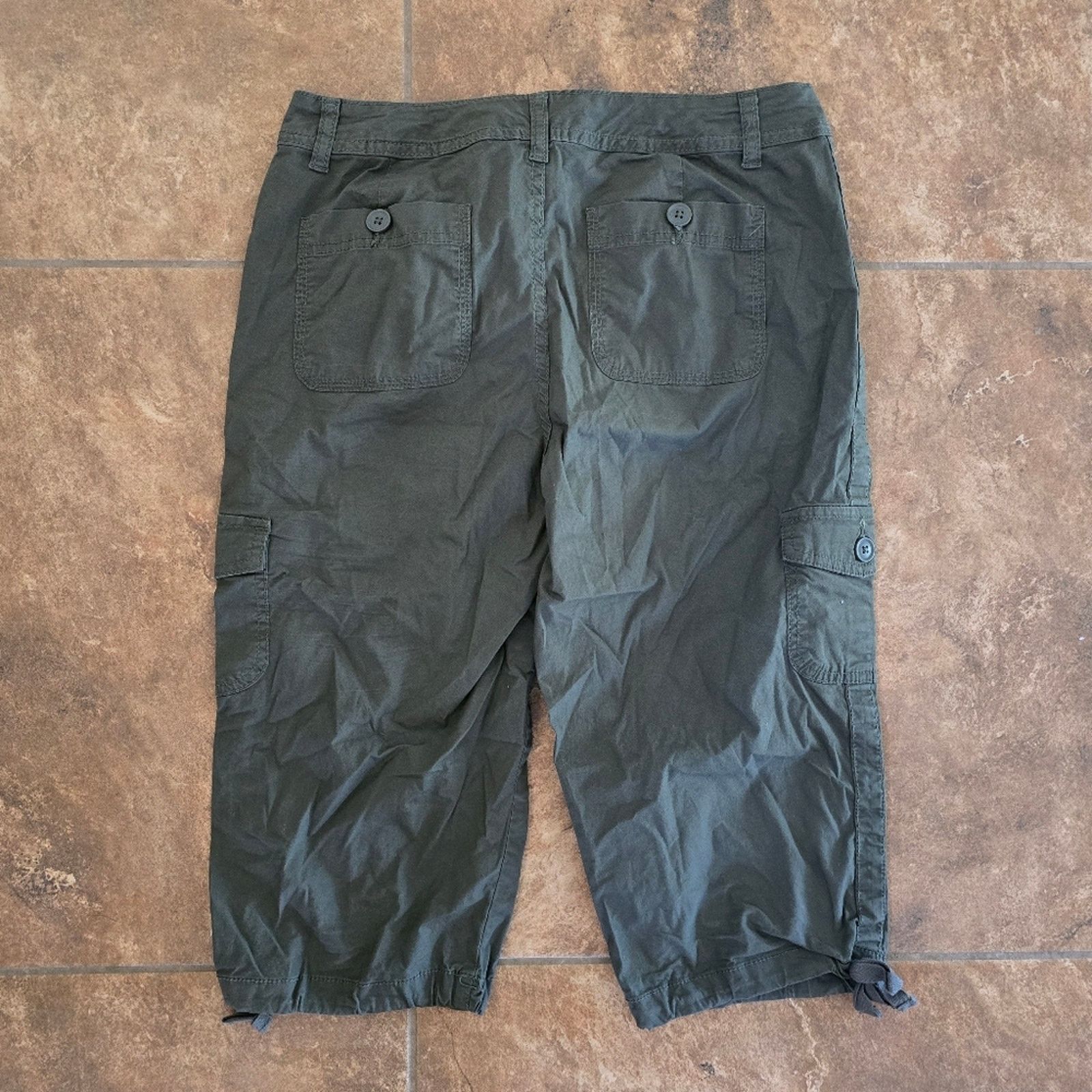 Other Olive | ST JOHN'S BAY | Crop Capri Size 28" / US 6 / IT 42 - 2 Thumbnail