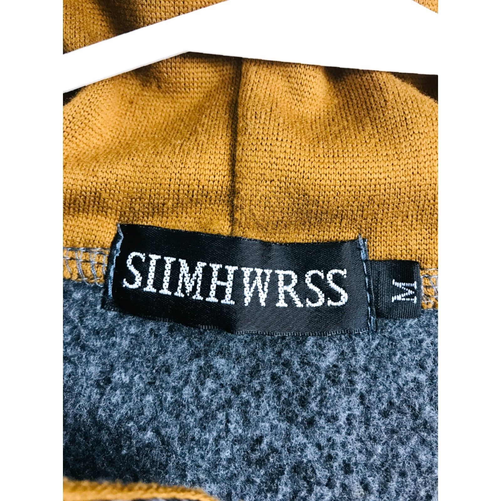 Vintage SIIMHWRSS Sweater Women's Medium Full Zip Lined Black Gray Mock Neck Long Sleeve Regular Fit For Fall Spring Winter Size M / US 6-8 / IT 42-44 - 6 Thumbnail