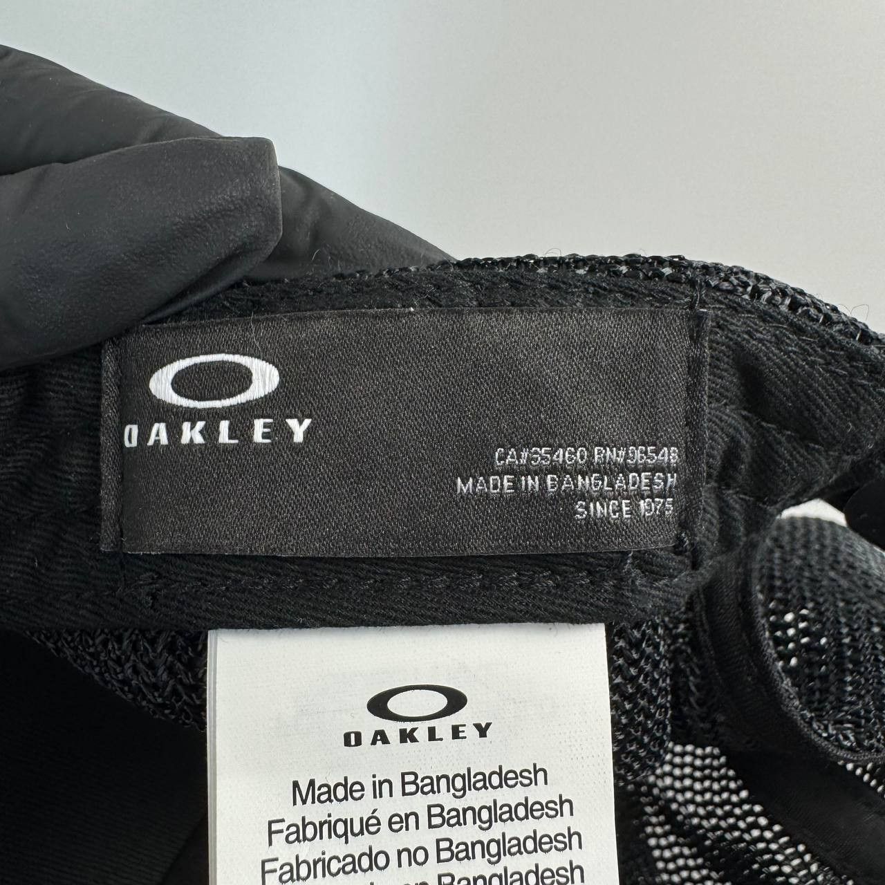 Oakley Oakley Trucker Cap Brown Black Mesh Snapback Hat Adjustable Size ONE SIZE - 7 Thumbnail