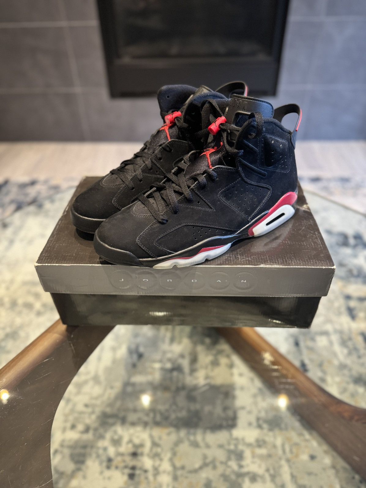 Jordan Brand Jordan 6 Varsity Red Size US 13 / EU 46 - 5 Thumbnail