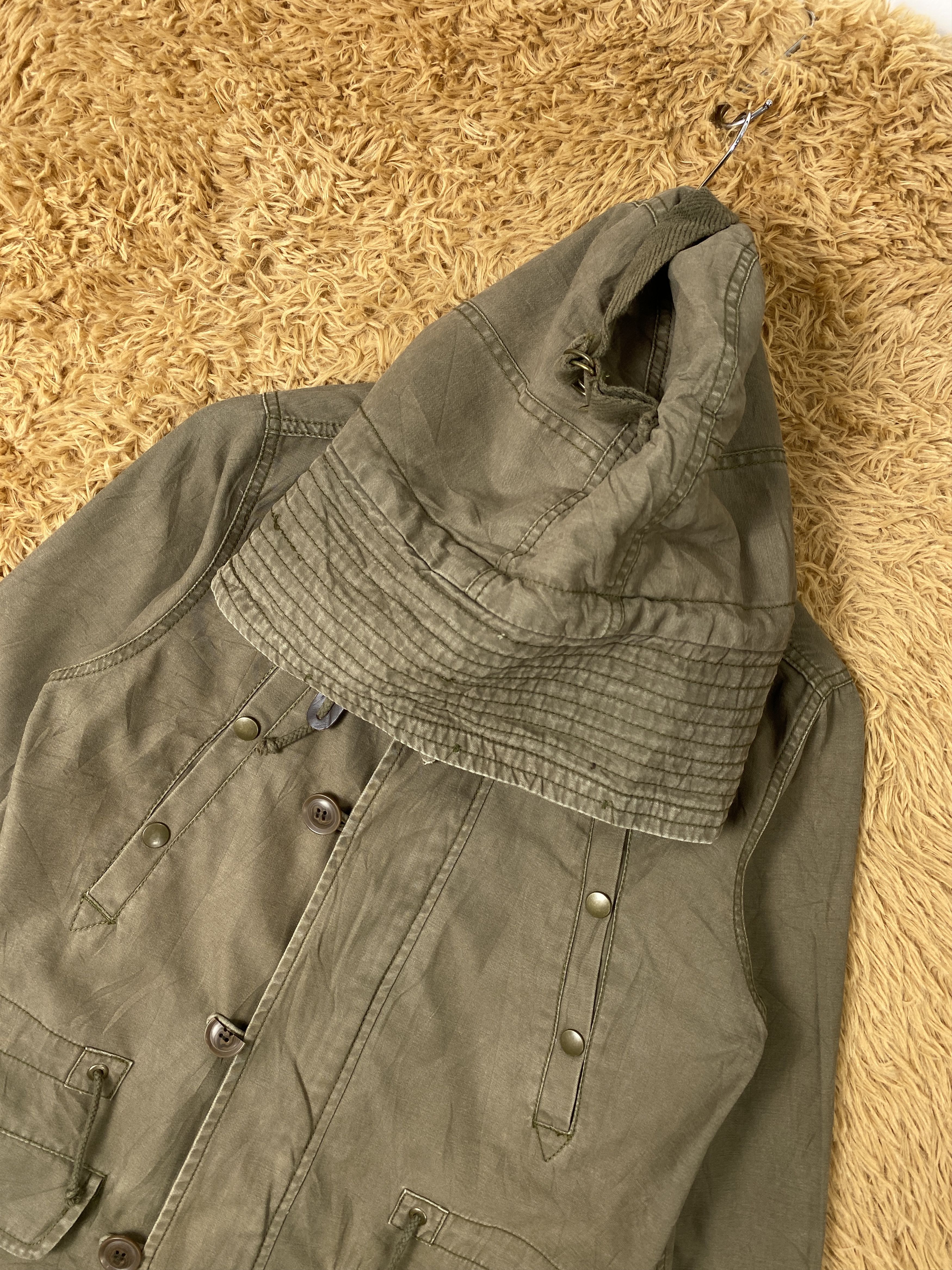 Japanese Brand Vintage Cube Sugary Military Jacket J2176 Size US S / EU 44-46 / 1 - 2 Thumbnail