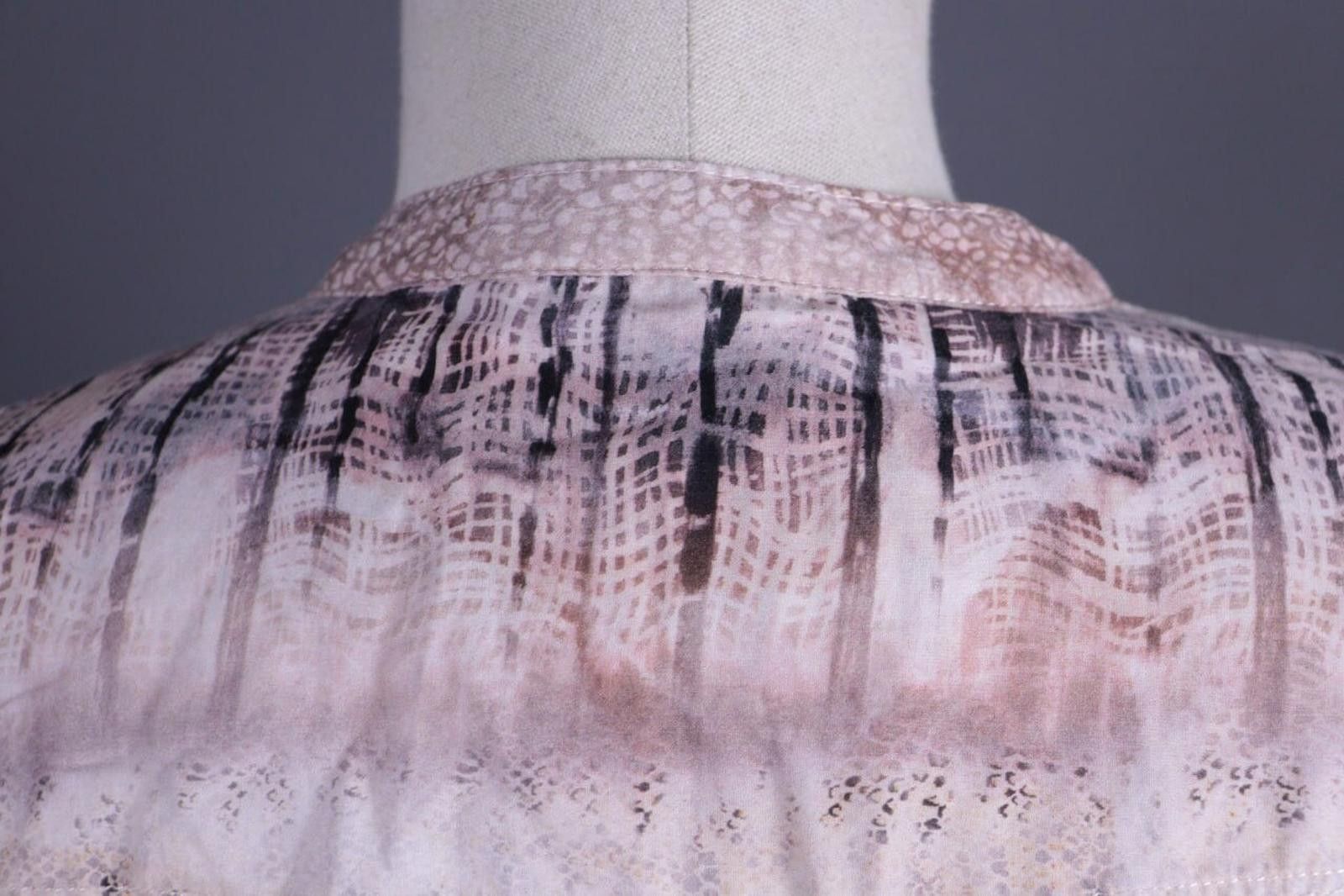Designer Emily Van Den Bergh Pink Designer Printed Shirt Size 42 / L Size M / US 6-8 / IT 42-44 - 11 Thumbnail