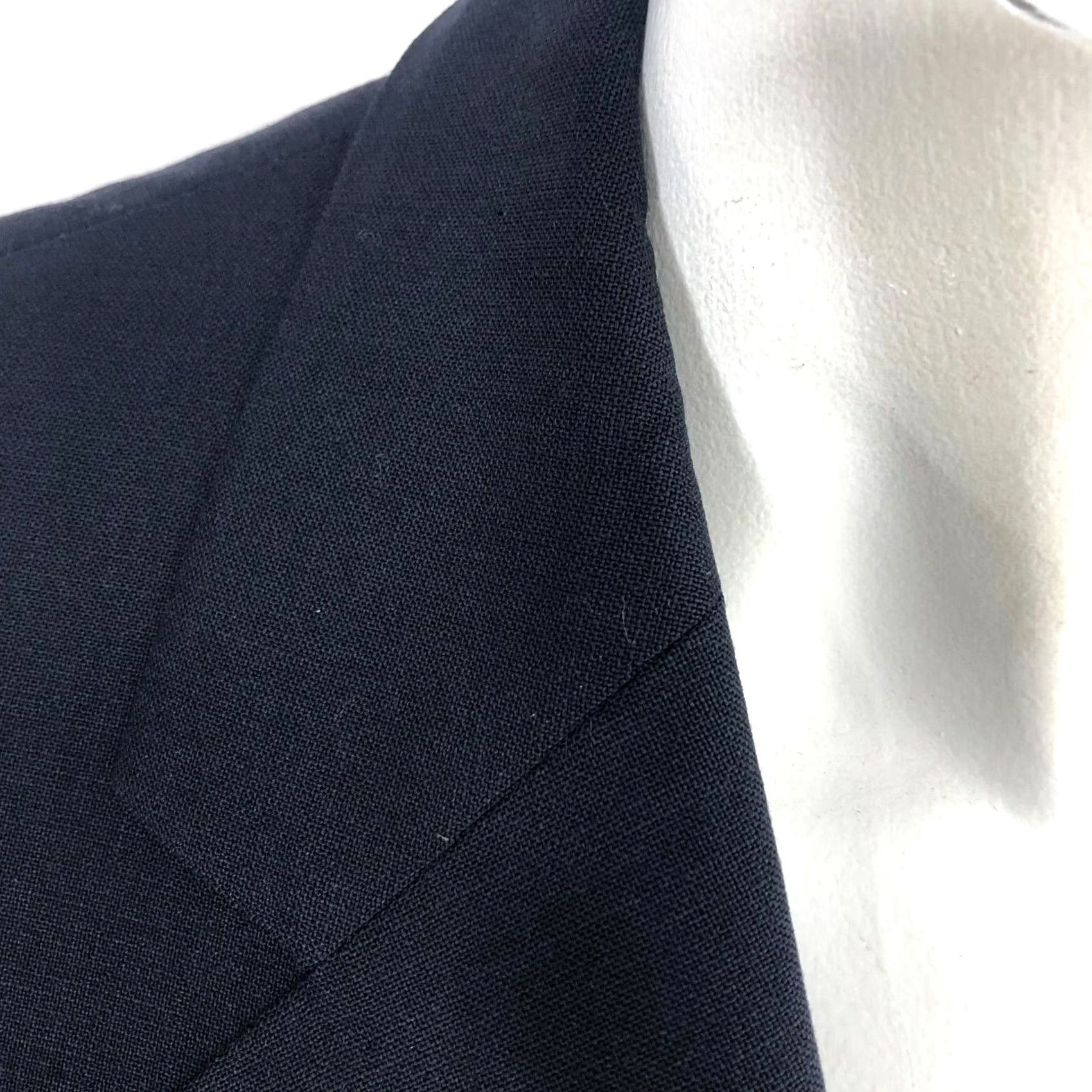 Brooks Brothers Brooks Brothers 42R Blue Stretch Wool Blend Button Blazer Sport Coat Jacket Size 42R - 2 Thumbnail