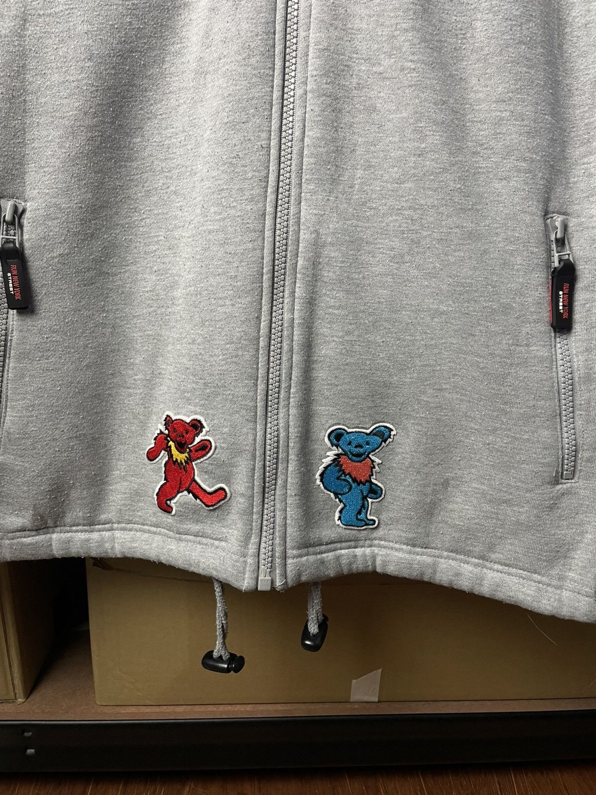 Grateful Dead vintage Grateful Dead full-zip fleece jacket New York 69 Size US L / EU 52-54 / 3 - 2 Thumbnail