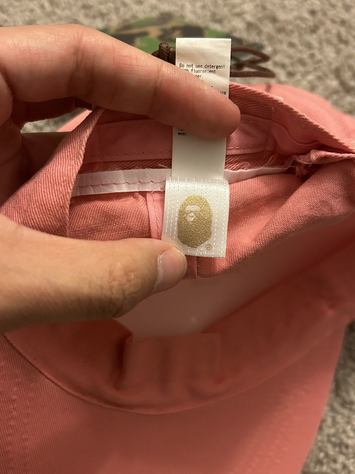 Bape BAPE Tiger Shark Face PONR Dad Hat Size ONE SIZE - 13 Thumbnail