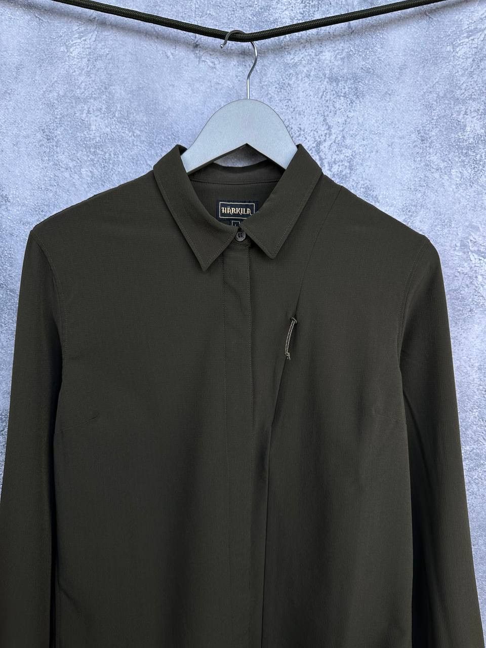 Other Harkila Herlet Tech Button Up Shirt Technical Ripstop Fabric Size L / US 10 / IT 46 - 4 Thumbnail