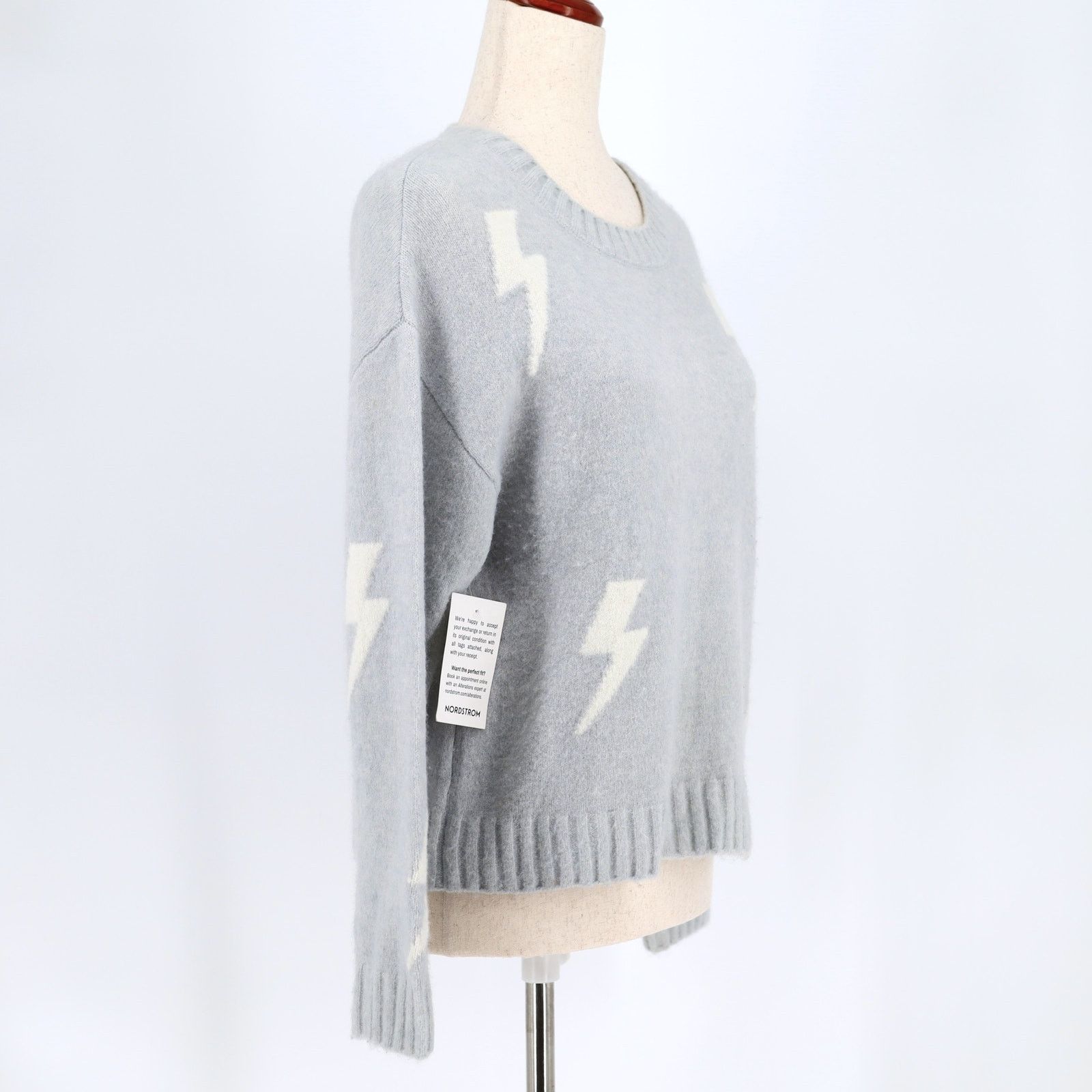 Rails Rails Women Grey Knit Perci Relaxed Crewneck Sweater Size S Size S / US 4 / IT 40 - 5 Thumbnail