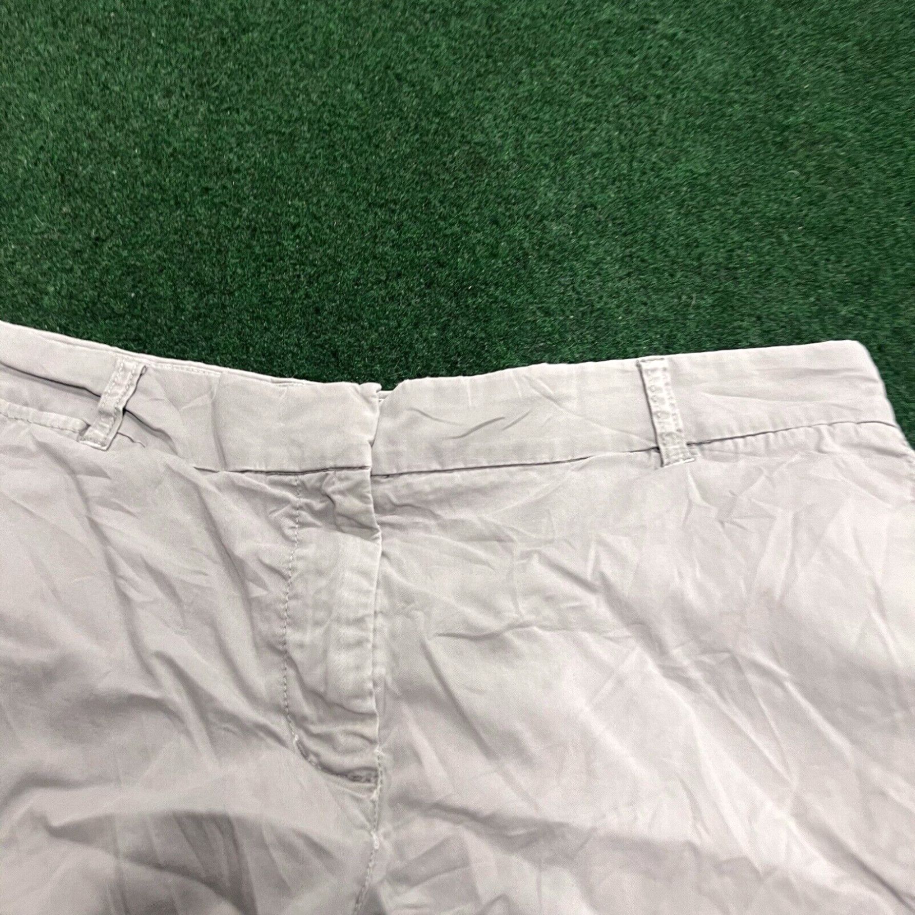 J.Crew J. Crew Chino Shorts Women's Size 12 Gray Size 34" / US 12 / IT 48 - 2 Thumbnail