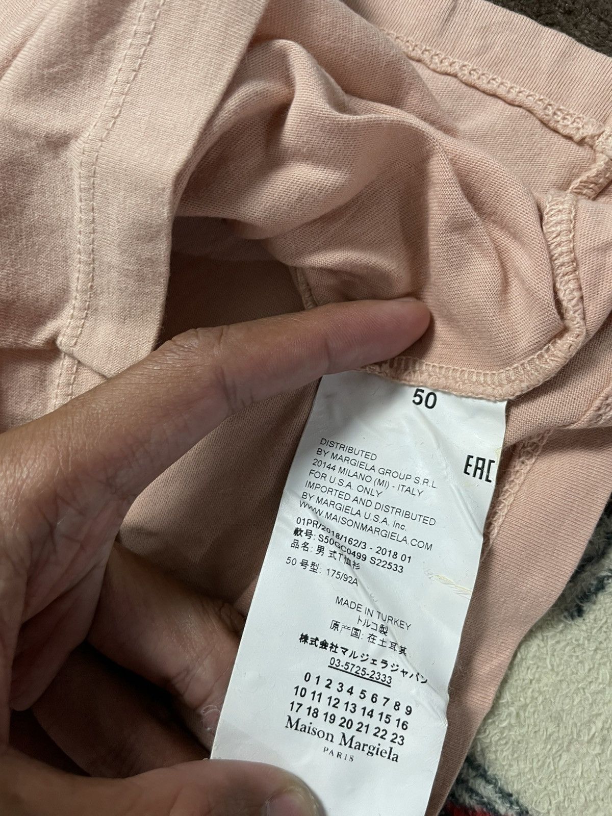 Maison Margiela Maison Margiela Stereotype Patch Shirt Size US M / EU 48-50 / 2 - 7 Thumbnail