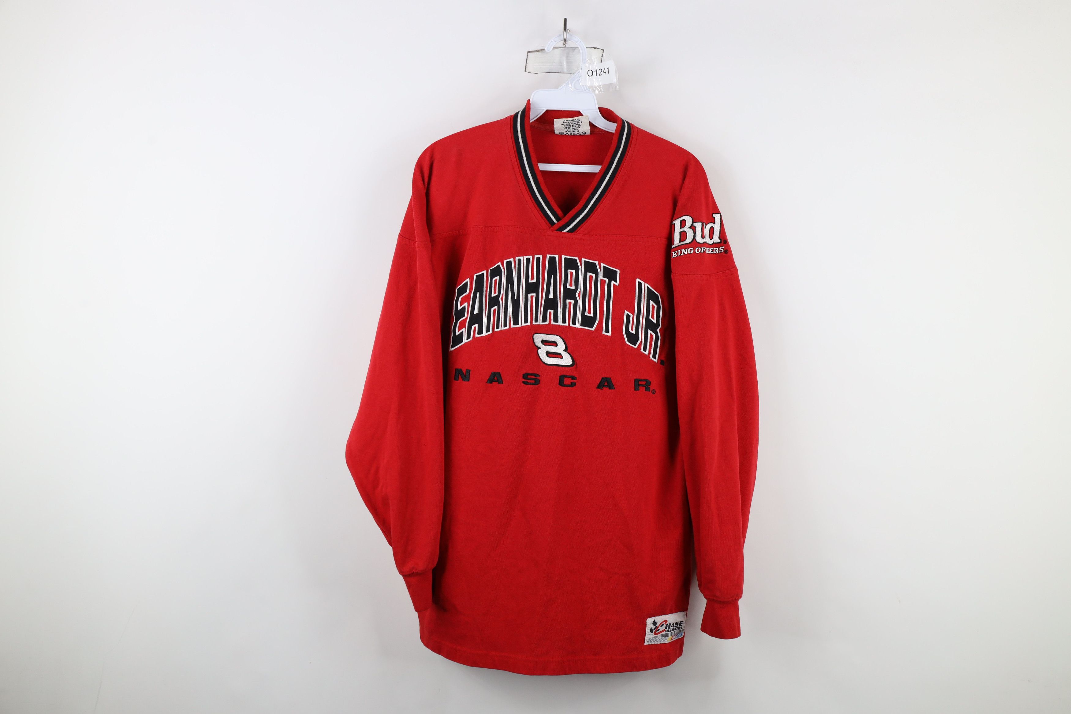 Vintage Vintage NASCAR Earnhardt Jr Heavyweight Long Sleeve T-Shirt Size US L / EU 52-54 / 3 - 1 Thumbnail