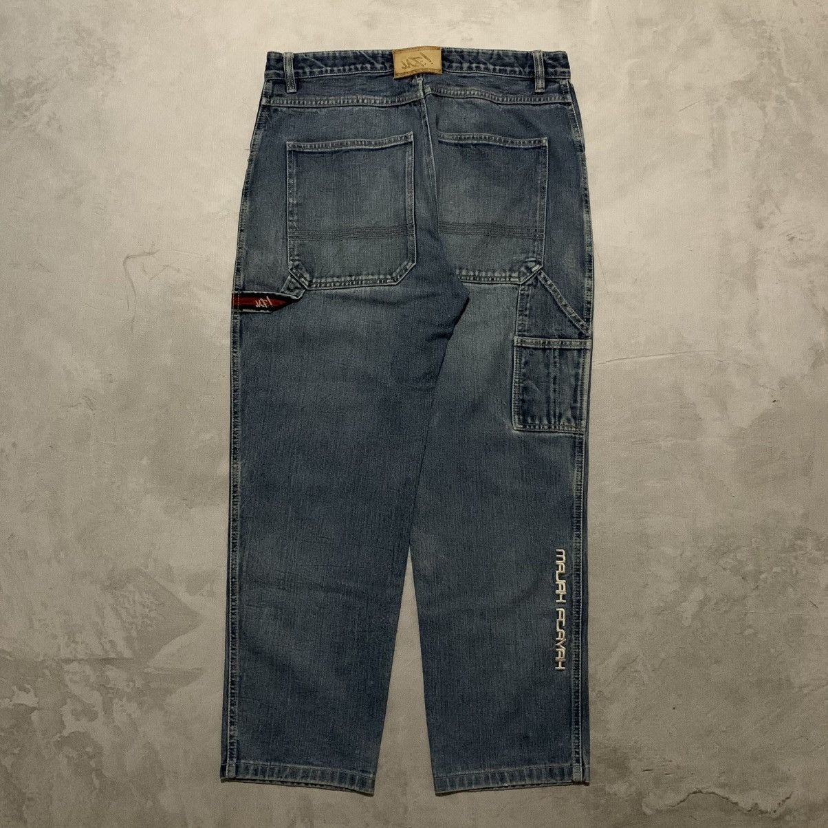 Rap Tees Majah Flavah Carpenter Denim Jeans Size US 33 - 1 Thumbnail