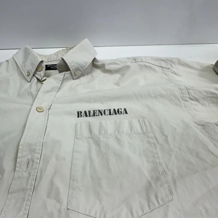Balenciaga Balenciaga Balenciaga Casual ButtonUp Long Sleeve Shirt -2 Size US M / EU 48-50 / 2 - 9 Thumbnail