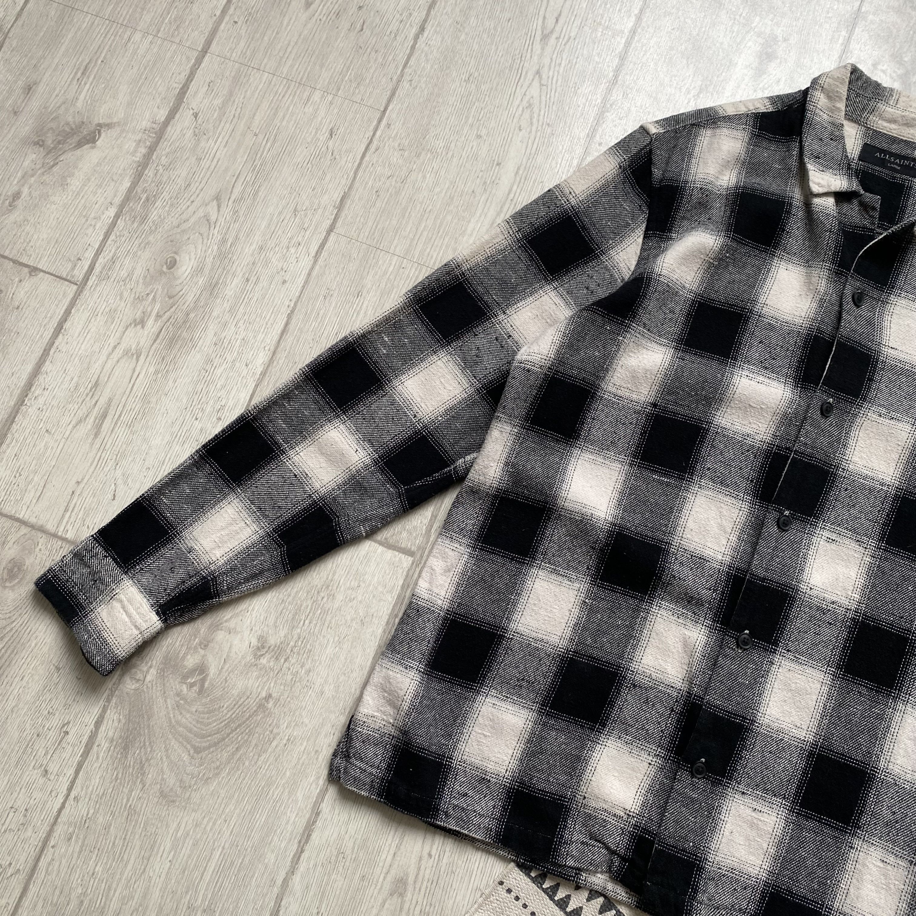 Allsaints Аllsaint flannel Heavy Shirt Button Ups Overshirt COS Size US M / EU 48-50 / 2 - 6 Thumbnail