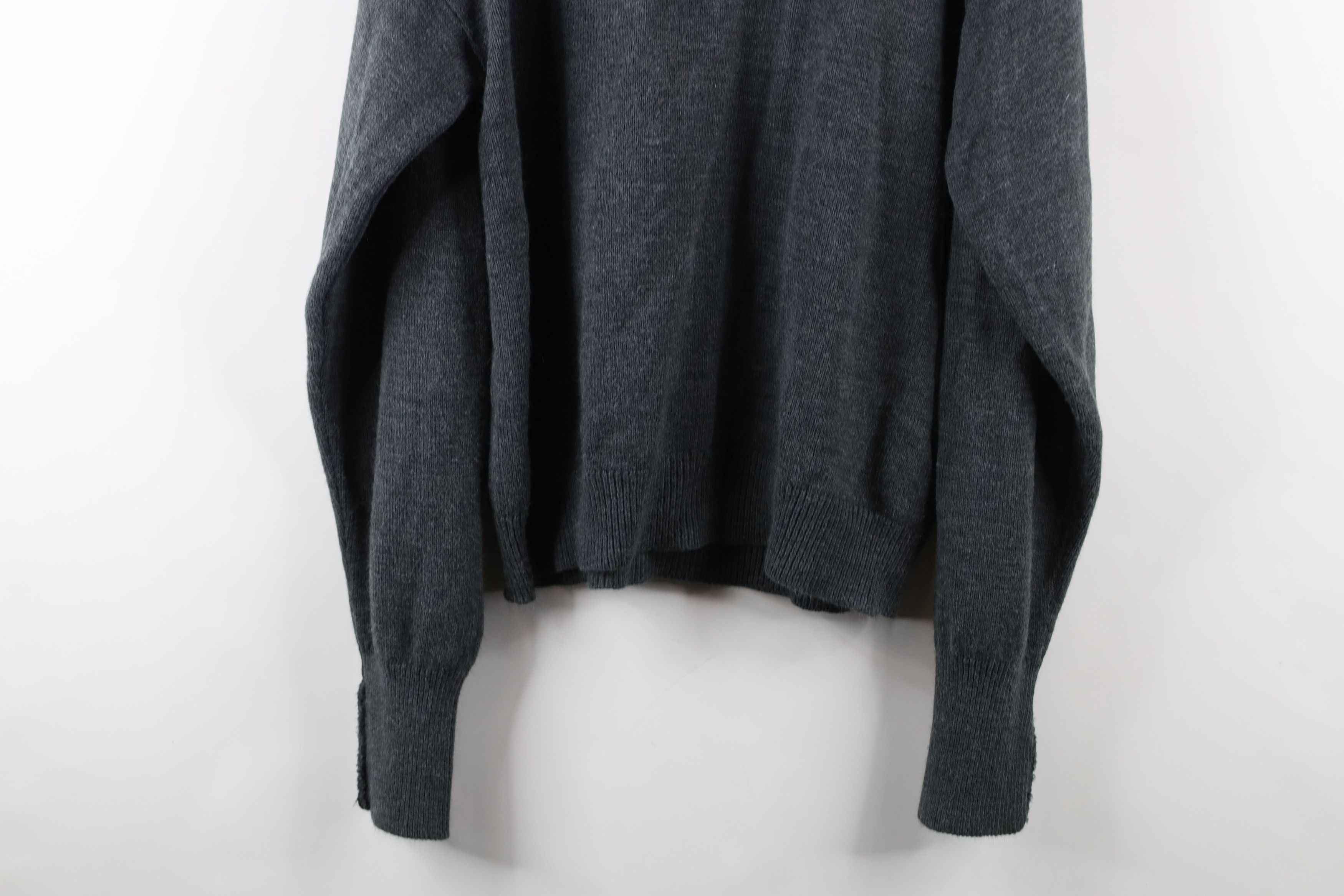 Vintage Vintage 70s Lord Jeff Knit V-Neck Sweater Heather Gray USA Size US M / EU 48-50 / 2 - 9 Thumbnail