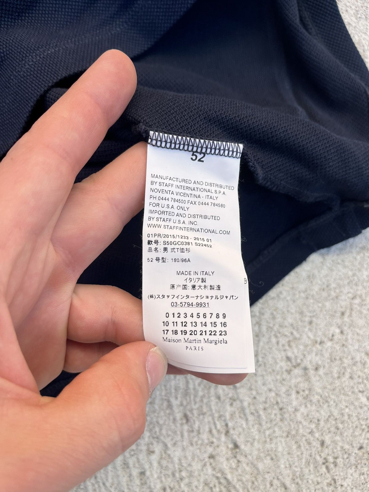 Maison Margiela Maison Margiela Pique Pocket tee Size US M / EU 48-50 / 2 - 5 Thumbnail