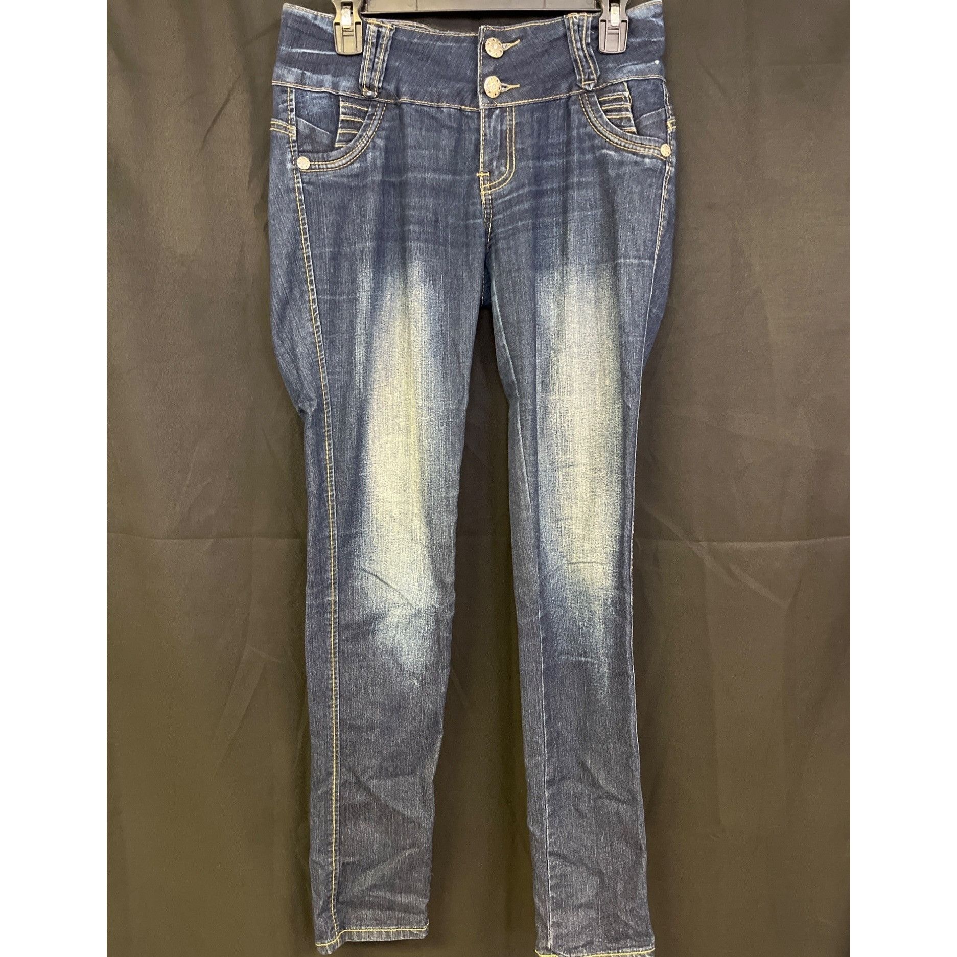 Other Silver Diva Women's Blue Pants/Skinny Jeans Size 7 SKU 5128 Size 28" / US 6 / IT 42 - 1 Thumbnail