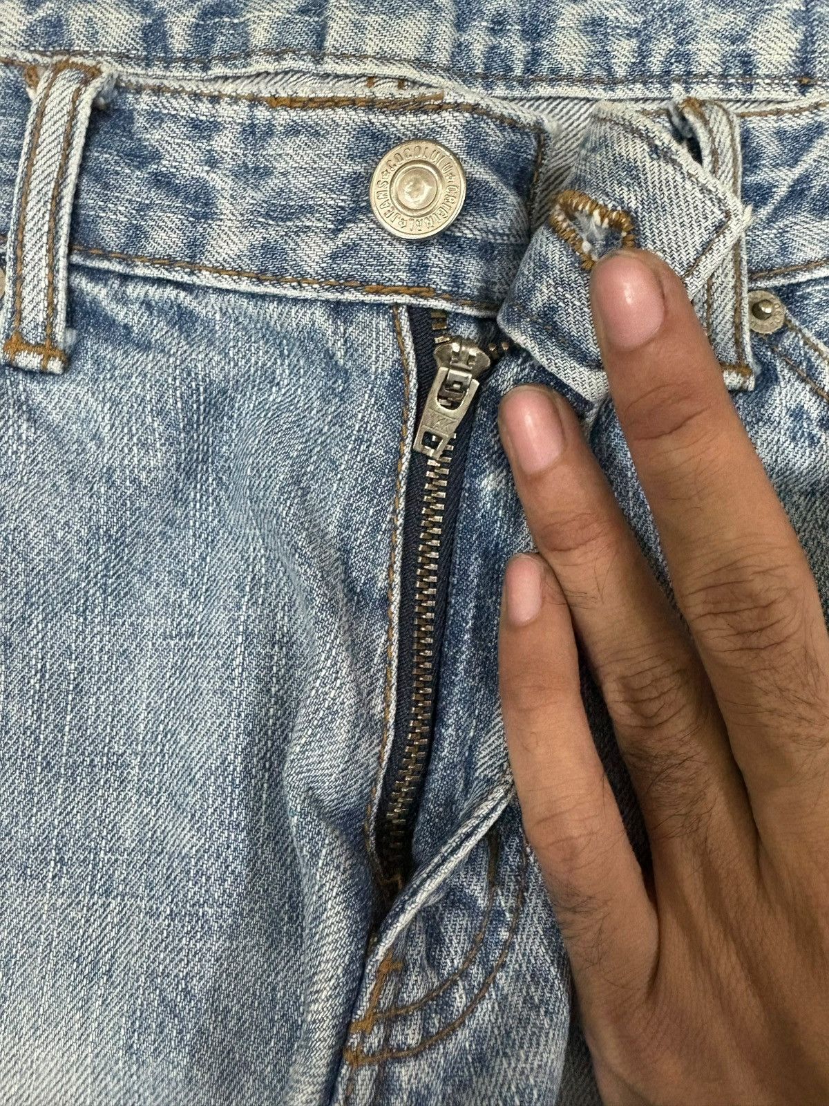 Japanese Brand Vintage Japanese Cocolulu Distressed Baggy Jeans Size 32" / US 10 / IT 46 - 3 Thumbnail