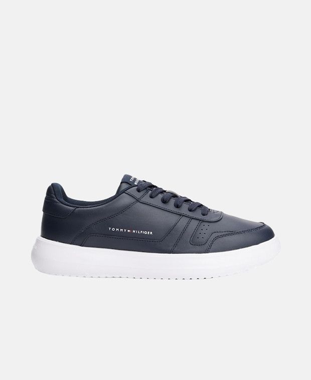 Tommy Hilfiger Modern Lightcup Lth Sneakers Size US 7 / EU 40 - 1 Thumbnail