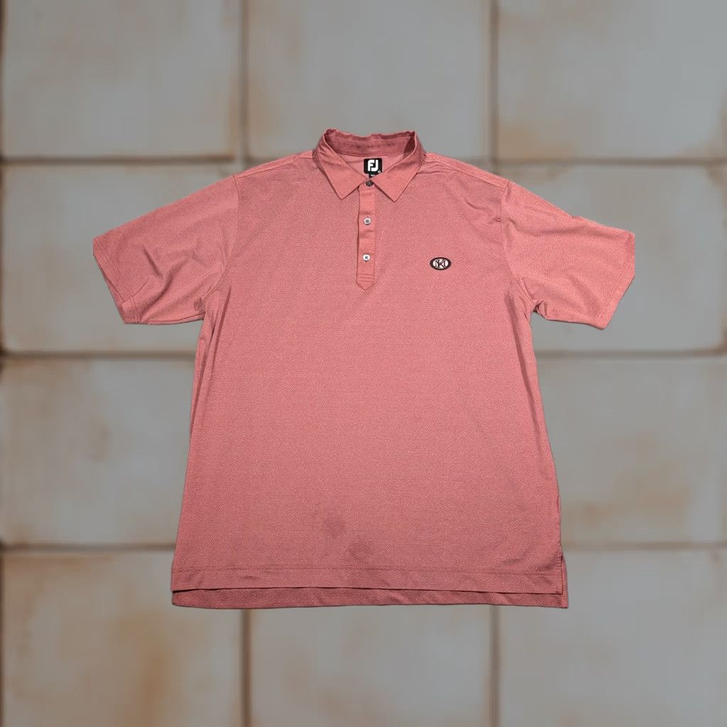 Footjoy FootJoy Polo Shirt Mens 2XL Diamond Pattern Golf KNK Embroidered Performance Size US XXL / EU 58 / 5 - 1 Thumbnail