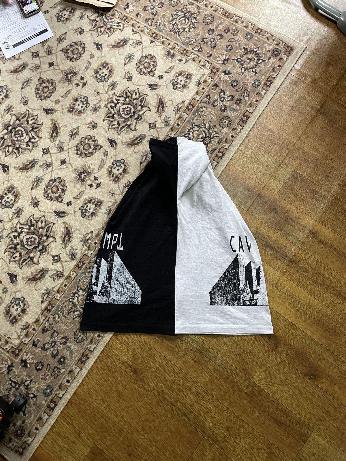Cav Empt Cav Empt Front White Back Black Size US XL / EU 56 / 4 - 2 Thumbnail