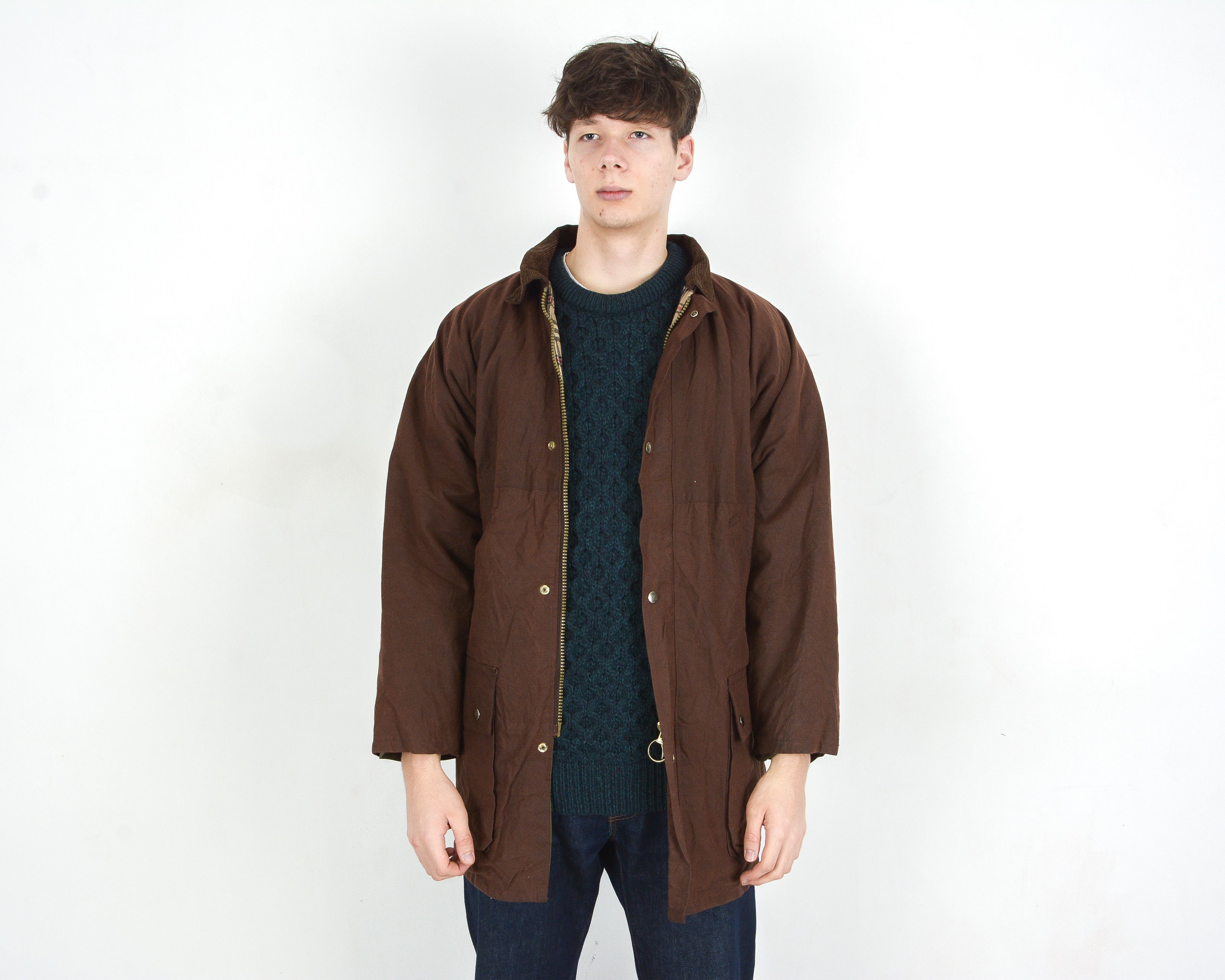 Cotton Jacket Gone Retro Wax Jacket Online Vintage Store Vintage 