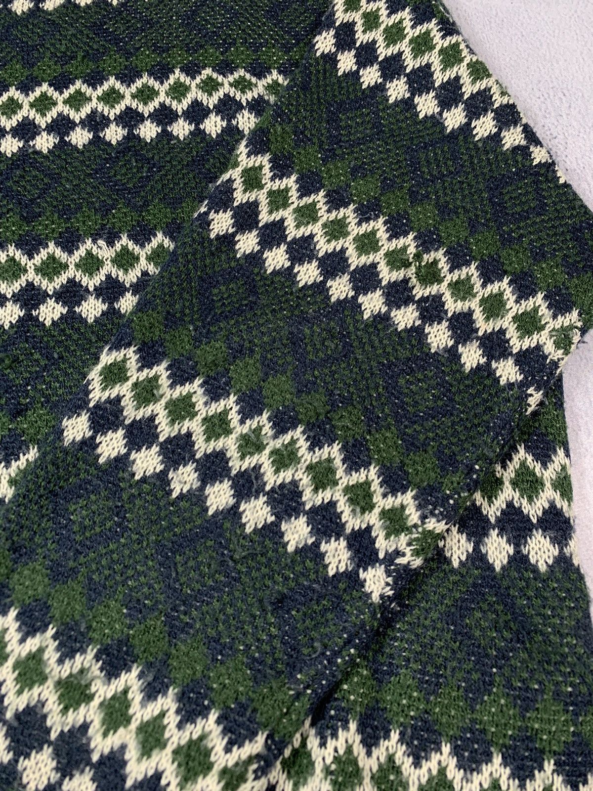Vintage Vintage 90s Coloured knit striped sweater streetwear size L Size L / US 10 / IT 46 - 6 Thumbnail