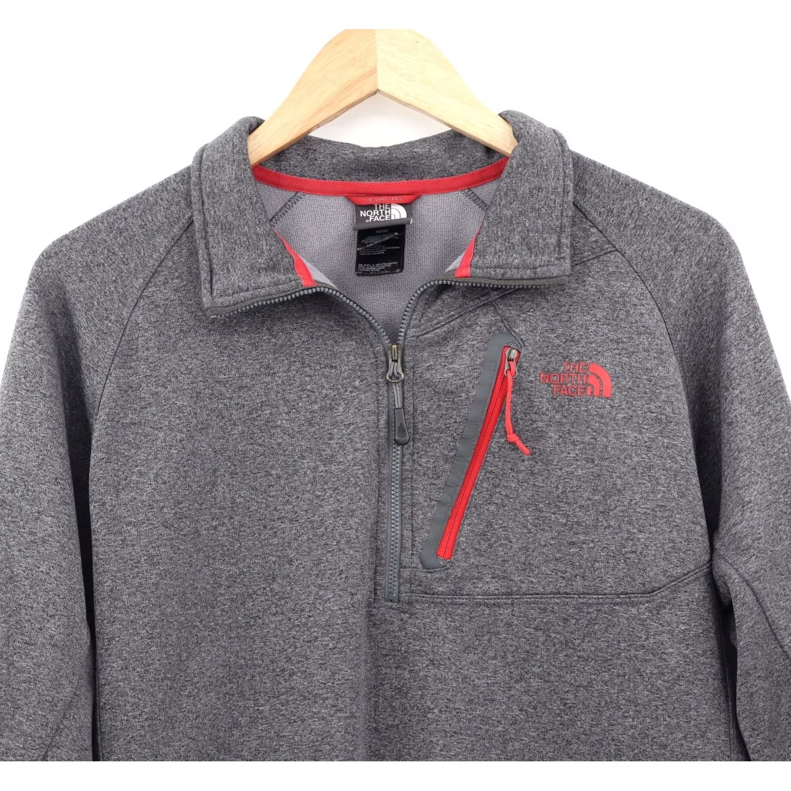 The North Face The North Face Sweatshirt Canyonlands 1/4 Zip Pullover Mens M Gray Mock Neck Zip Pullover Sweatshirt Mens M Gray 1/4 Zip The North Face Size US M / EU 48-50 / 2 - 3 Thumbnail