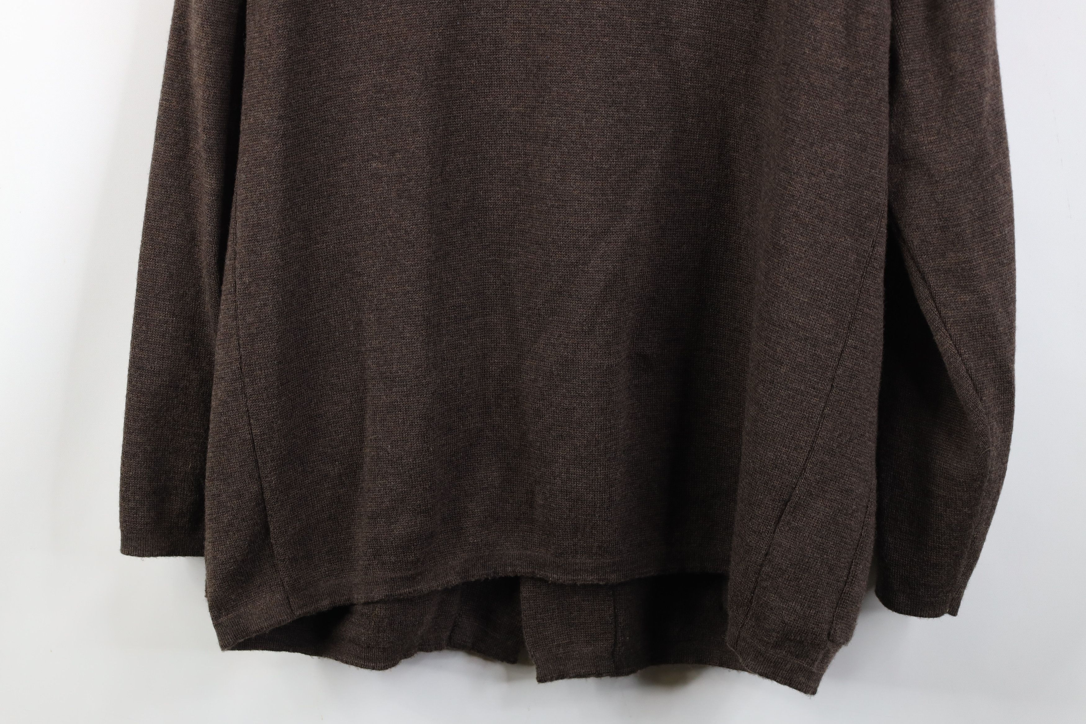 Vintage Vintage 90s Streetwear Merino Wool Knit Cardigan Sweater Size US XXL / EU 58 / 5 - 16 Thumbnail