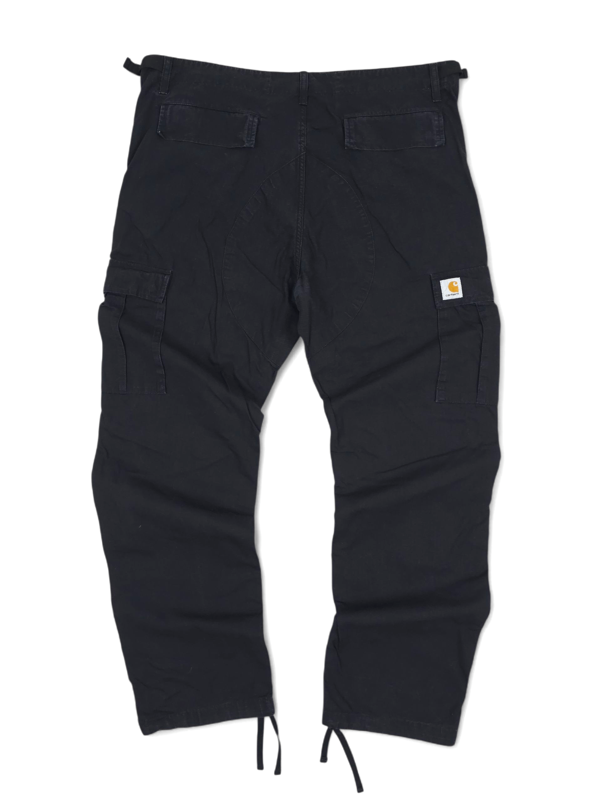 Carhartt 💎 Vintage Carhartt Aviation Black Cargo Pants 38x32 Size US 38 / EU 54 - 1 Thumbnail