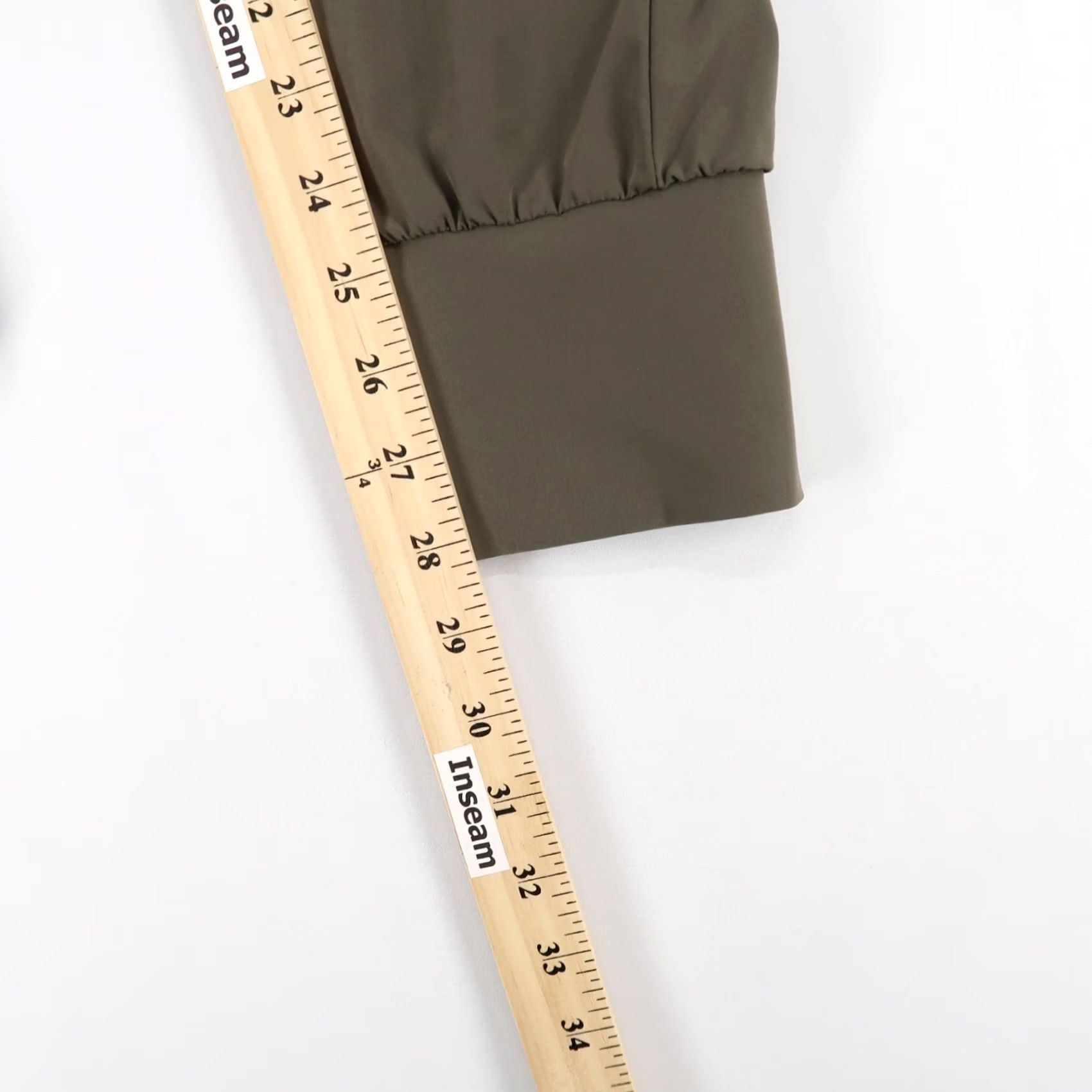 Nike - Keywords: "Nike Bliss," "Woven Pants," "Women," "S," "Green," "Dri Fit," "Elastic Waist," "Joggers," "Activewear," "Casual Size 28" / US 6 / IT 42 - 6 Thumbnail