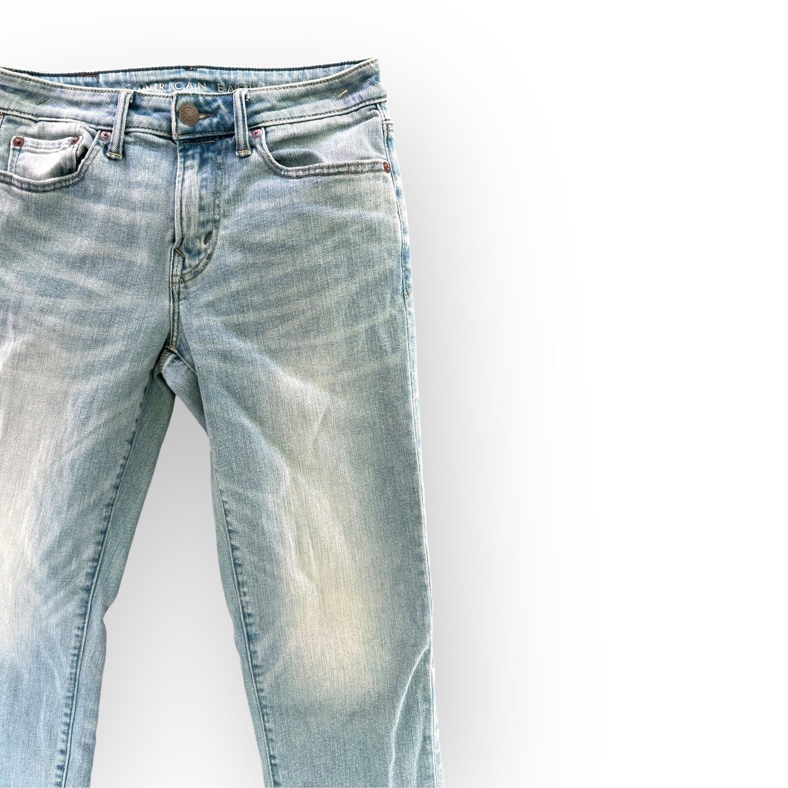 American Eagle Outfitters American Eagle Slim Straight Flex Jeans Men's 28x32 Size US 28 / EU 44 - 4 Thumbnail