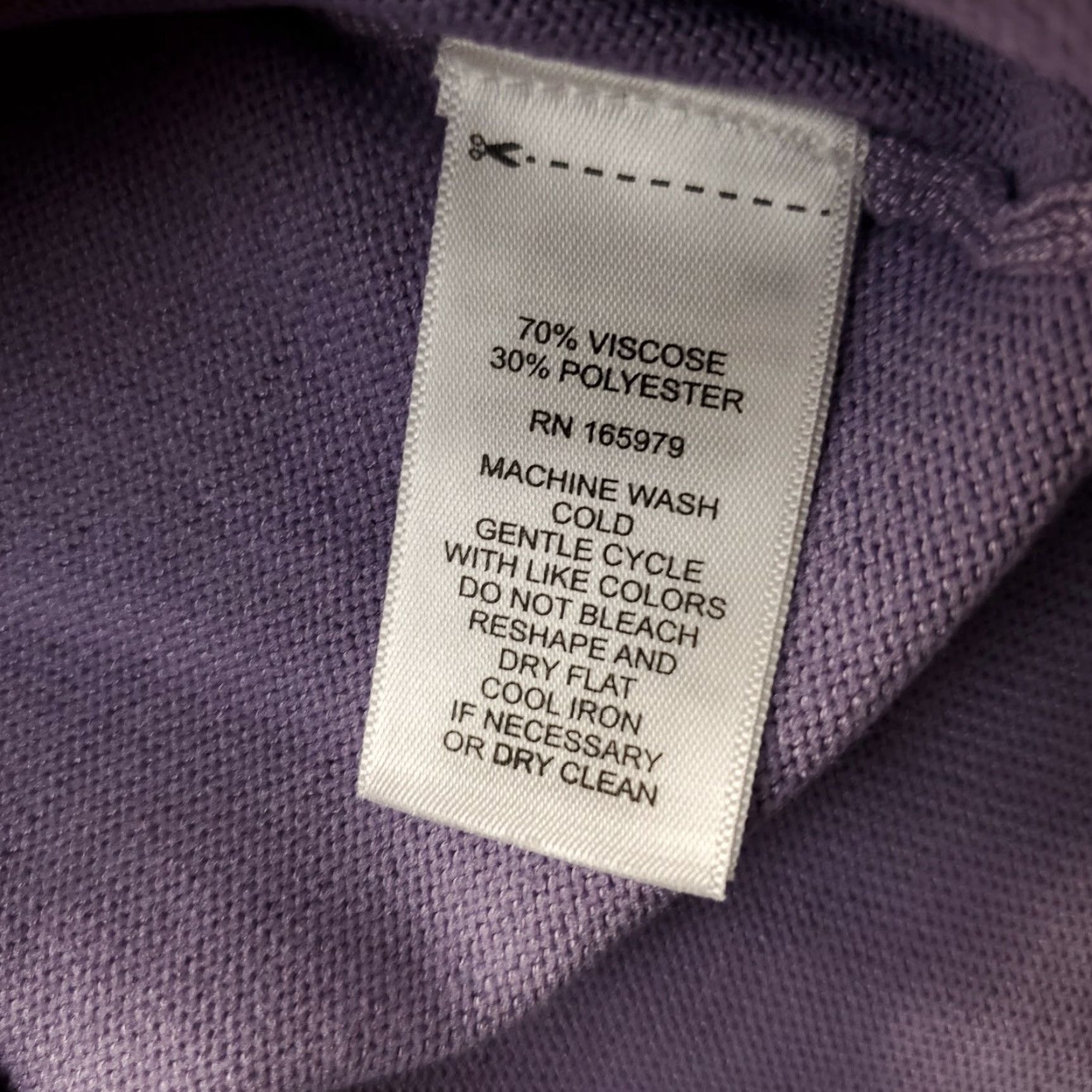 Melissa Melissa Paige Sweater Womens XL Purple Knit Raglan Sleeve Pullover Size XL / US 12-14 / IT 48-50 - 8 Thumbnail
