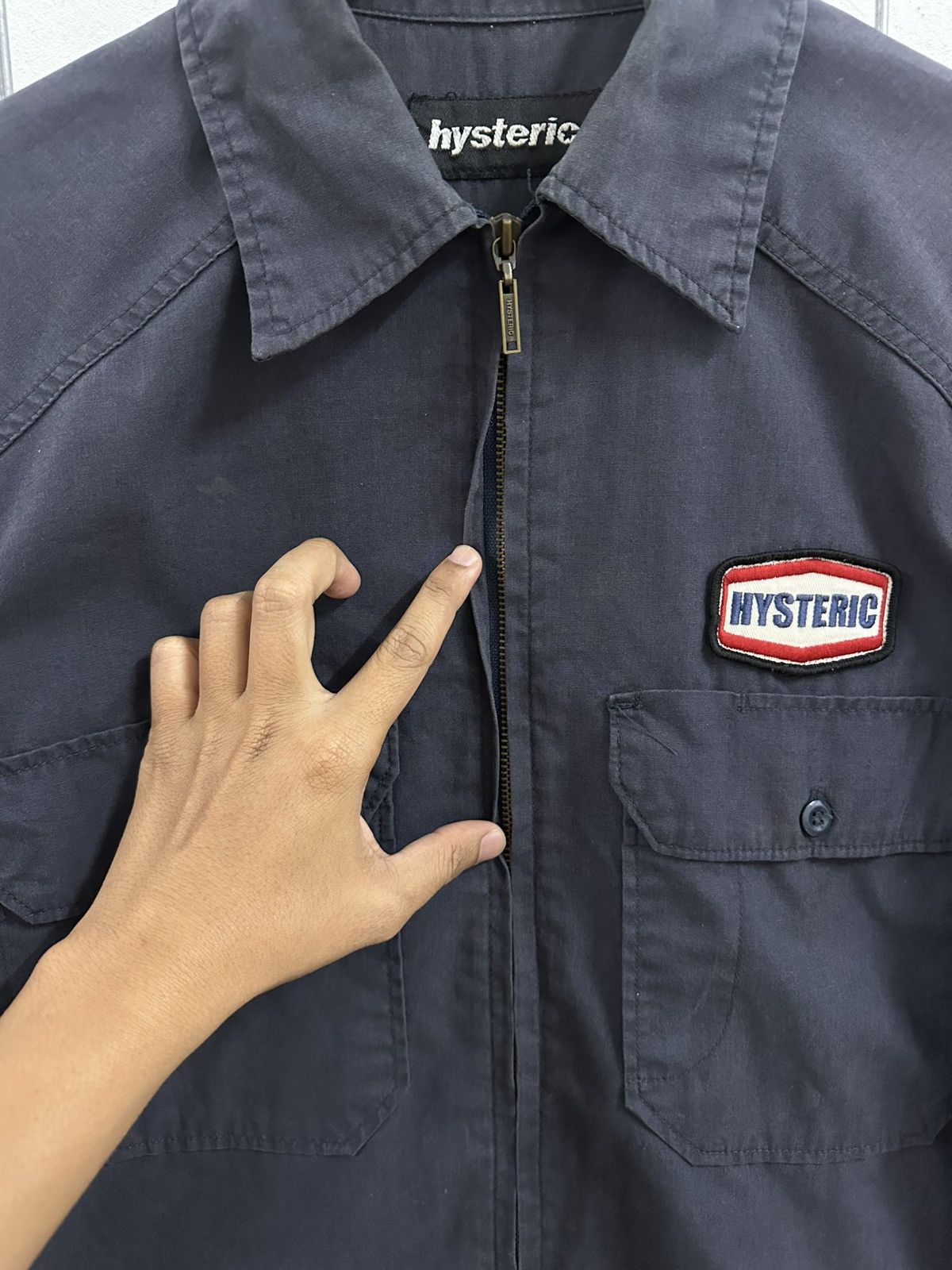 Hysteric Glamour Combo Hysteric Glamour Racing Team Zipper Workshirt/Jacket Size US L / EU 52-54 / 3 - 18 Thumbnail