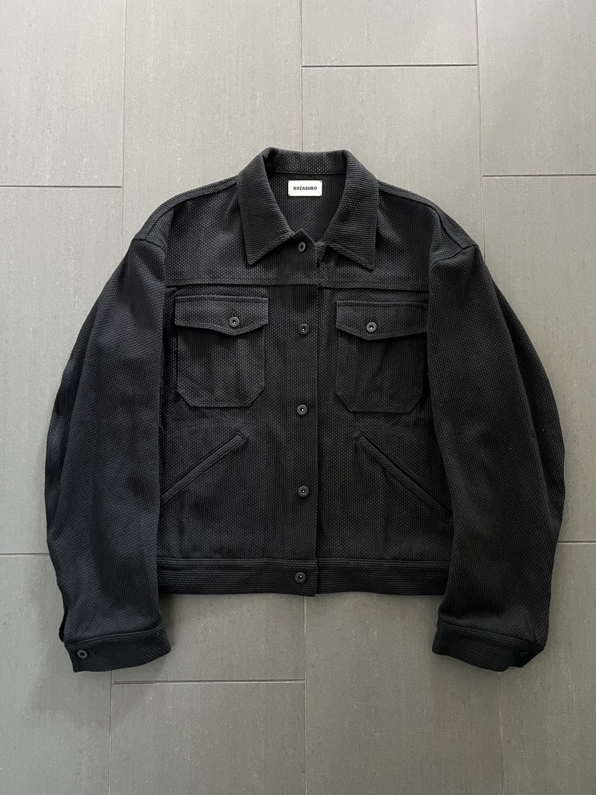 販売通販店 KOZABURO × Wrangler kowboy jacket black - ジャケット