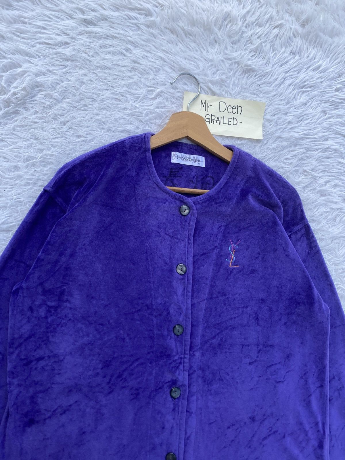 Yves Saint Laurent Rare Vintage Yves Saint Laurent Buttons Jacket Size US M / EU 48-50 / 2 - 6 Thumbnail