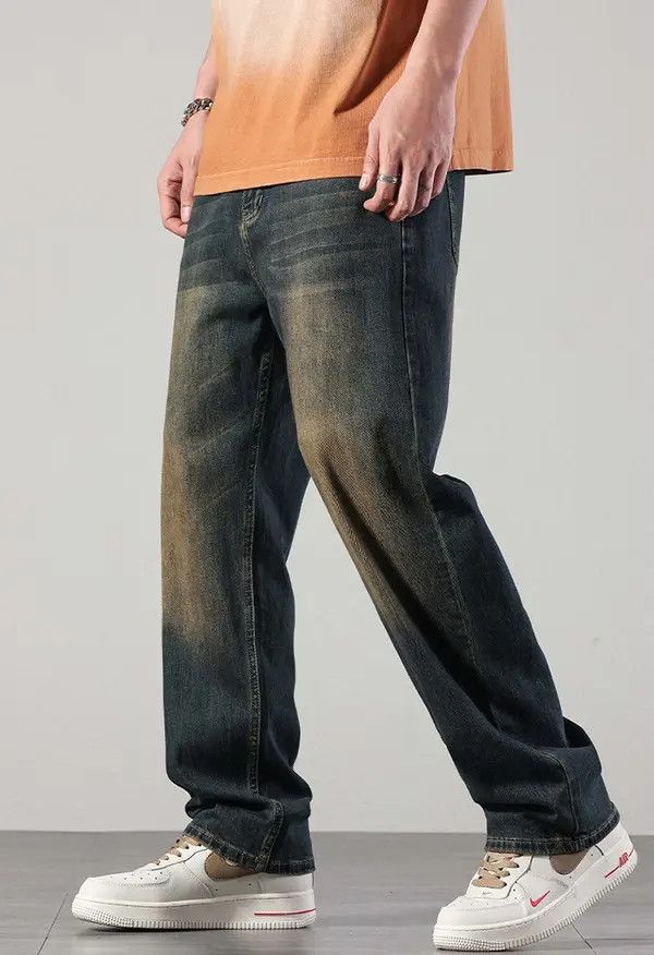 Japanese Brand Rumiko x Shii Vintage washed distressed wide-leg jeans Size US 32 / EU 48 - 5 Thumbnail