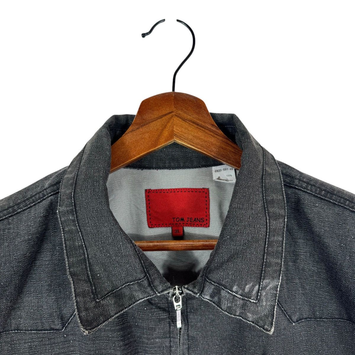Vintage VINTAGE TOM JEANS WESTERN STYLE DENIM JACKET Size US XL / EU 56 / 4 - 5 Thumbnail