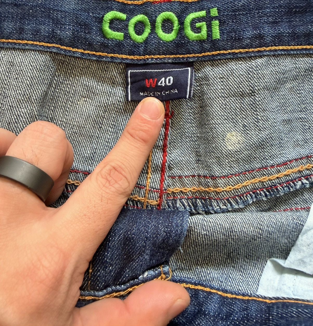 Coogi Coogi Australian Aboriginal Mask Jeans Size US 40 / EU 56 - 7 Thumbnail
